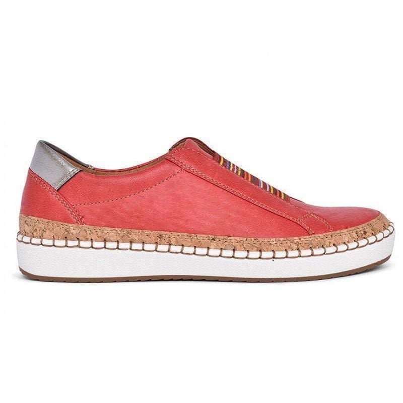 Slide Elastic Band Round Toe Casual Women Sneakers