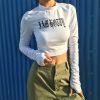 The Best 2019 Fashion New Women's Solid Long Sleeve Blouse Crew Neck Ladies Crop Tops Casual Autumn Tee Shirt Outwear Online - Takalr