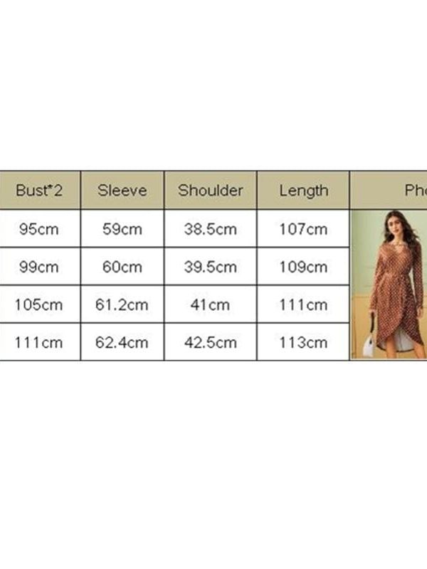 The Best 2019 Fashion Polka Dot Dress Women Ladies V Neck Long Sleeve Dress Prom Evening Party Autumn Casual Sundress Online - Takalr