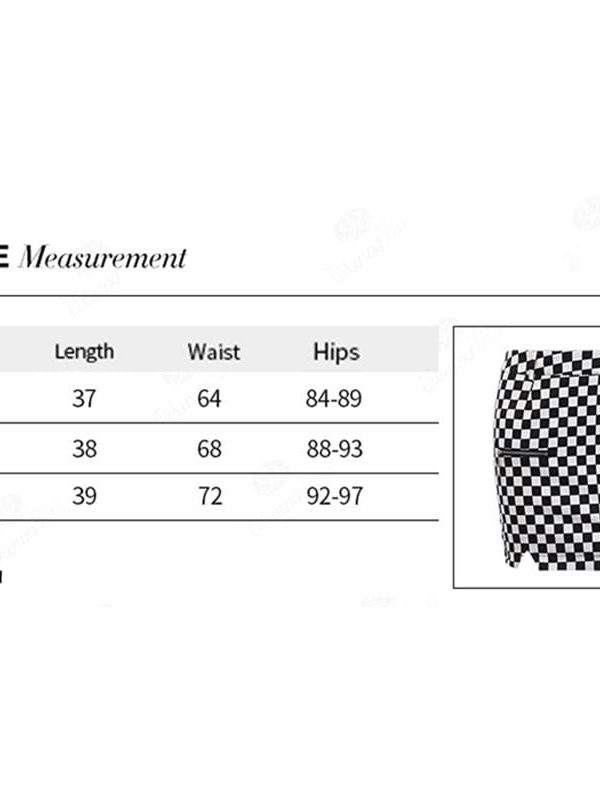 The Best 2019 Fashion Skirt Women Ladies Black And White Plaid Elastic Summer Bodycon Bandage Mini Short Pencil Skirt Online - Takalr