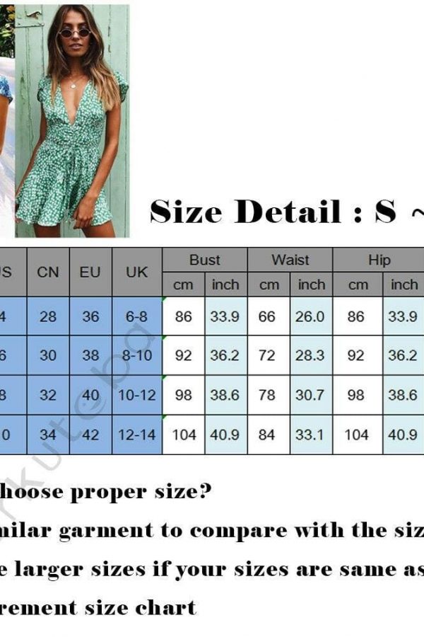 The Best 2019 Fashion Women Dress Ladies Boho V-neck Floral Printing Summer Party Evening Beach Short Mini Dresses Ruffles Sundress Online - Takalr