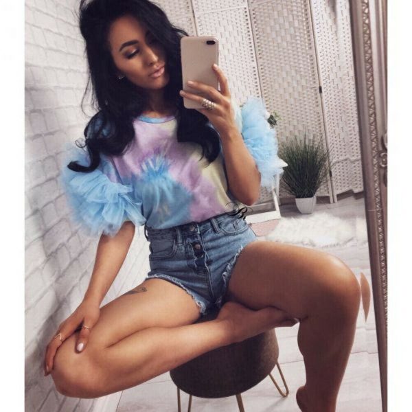 The Best 2019 Fashion Women Summer Ruffle Short Sleeve T Shirt Ladies Loose Casual Leopard Tops Shirt Holiday Outwear Streetwear Online - Takalr