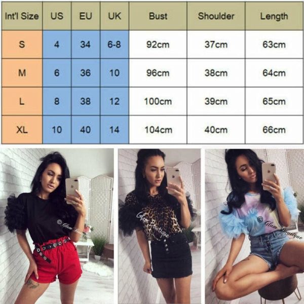 The Best 2019 Fashion Women Summer Ruffle Short Sleeve T Shirt Ladies Loose Casual Leopard Tops Shirt Holiday Outwear Streetwear Online - Takalr