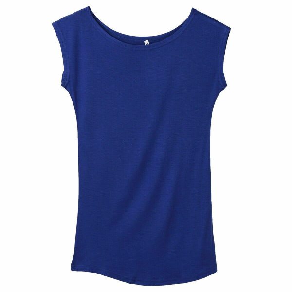 The Best 2019 Girls Women's Neck Sleeveless Long T-Shirts Modal Tops Basic Solid White Black Blue Gray Tee Shirt Hot Online - Takalr