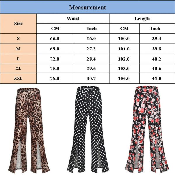 The Best 2019 New Fashion Women Boho Floral Flare Long Pants Palazzo Baggy Wide Leg Summer Casual Trousers Loose Culottes Online - Takalr