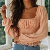 The Best 2019 New Fashion Women Ladies Summer Beach Slim Long Sleeves Crop Tops Casual Fitness Loose T-Shirt Tops Online - Takalr