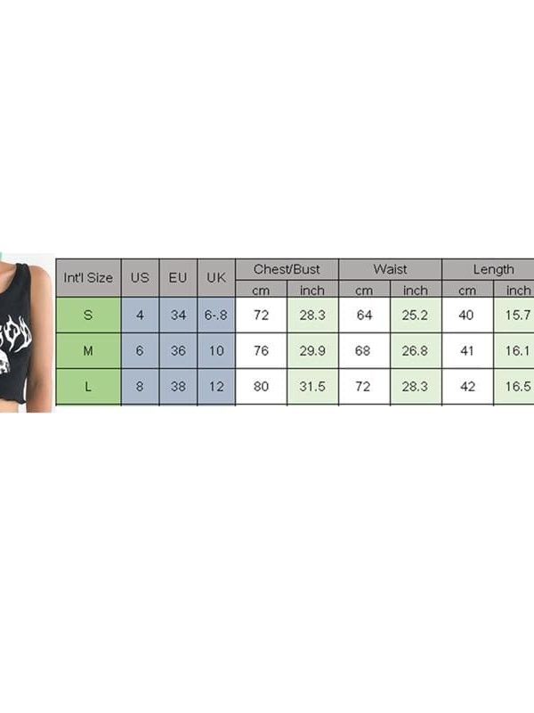 The Best 2019 New Sexy Women's Casual Slim Tank Top Vest Blouse Sleeveless Print Crop Top Shirt Cami Top Summer Clothes Online - Takalr