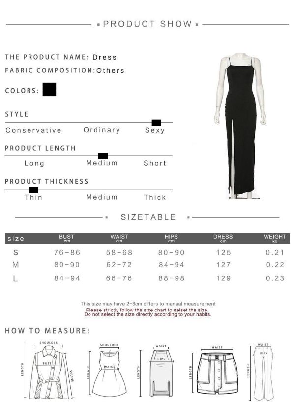 Macheda Autumn Women Spaghetti Strap Dress Autumn Sexy Split Solid Slim Lady Ankle Length Vintage Wear Dress 2019 New - Takalr