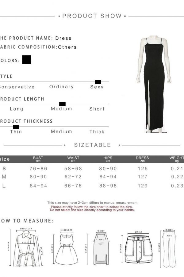 Macheda Autumn Women Spaghetti Strap Dress Autumn Sexy Split Solid Slim Lady Ankle Length Vintage Wear Dress 2019 New - Takalr