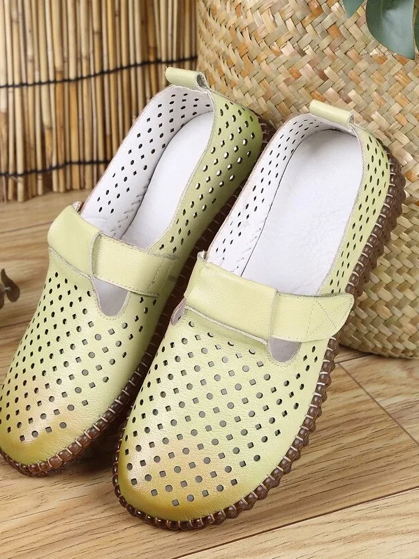 Luxury oxford shoes for women flats vintage genuine leather loafers summer comfort shoes female ballerina shoe