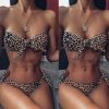 Bikini Women's Swimsuits Leopard Swimwear Female Sexy Brazilian Bikinis High Cut Biquini Swimsuit 2021 New - Takalr