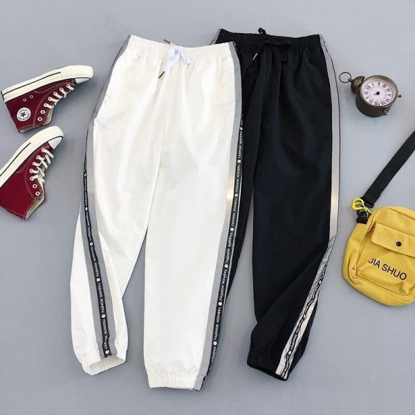 Autumn Hip Hop Trousers Sweatpants Women Streetwear Cargo Pants Women Harajuku BF Loose Casual Pants - Takalr