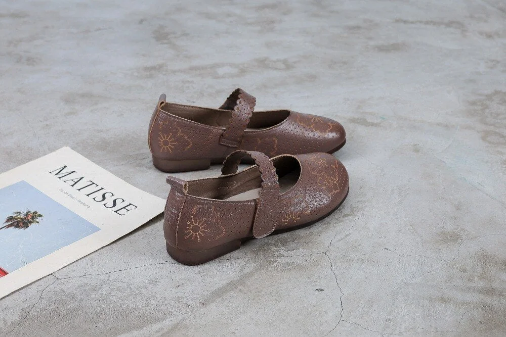 Genuine Leather Soft Bottom Women Flats Mother Shoes Comfort Oxford Shoes For Women Shoes Women Loafers Moccasins 35-42 - Image 37