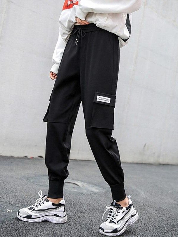 Autumn Hip Hop Cargo Pants Women Streetwear Trousers Women Harajuku BF Pants for Women High Waist Fashion Women's pants - Takalr