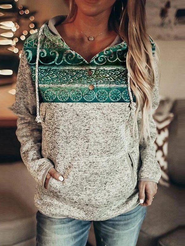 2020 Harajuku Style Women Hooded Sweatshirt Autumn Winter Casual Long Sleeve Hoodies Female Vintage Drawstring Tops Streetwear - Takalr