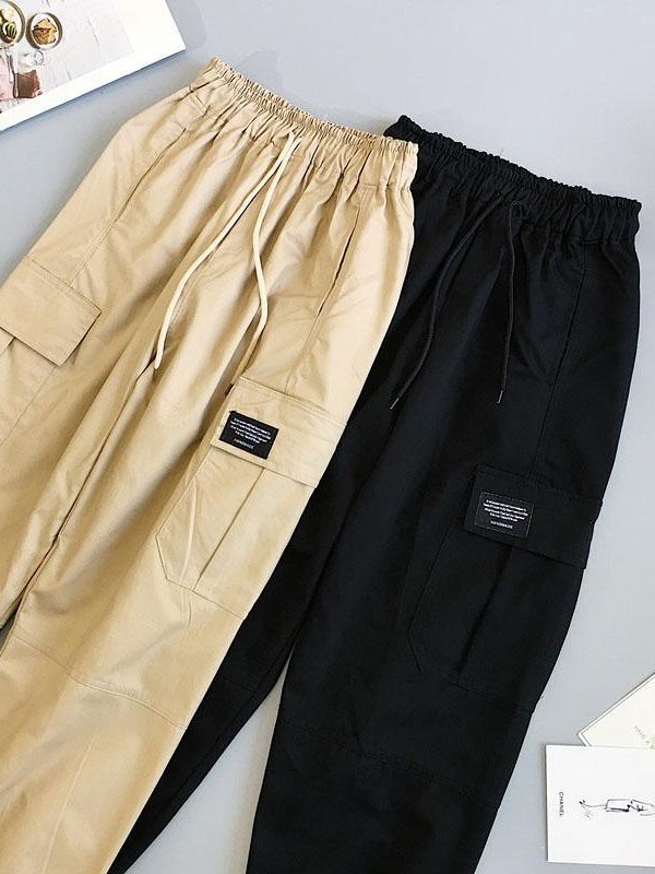Streetwear Hip Hop Cargo Pants Women Women's Fashion Camo Cargo Trousers Pants Military Army Combat Camouflage Cargo Pants - Takalr