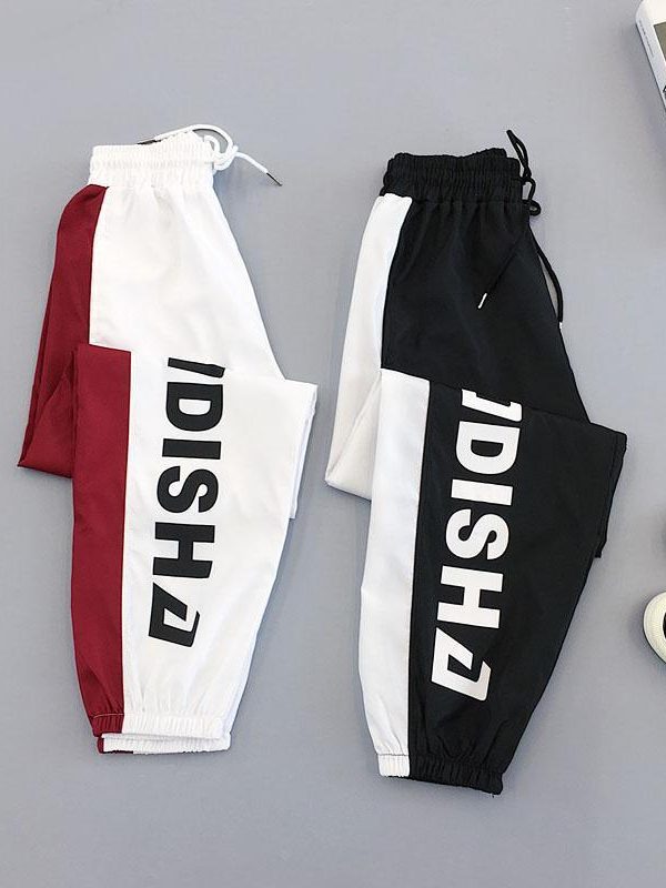 Plus Size Pants Women Casual High Waist Cargo Pants Women Loose Autumn Harajuku BF Hip Hop Casual Pants - Takalr