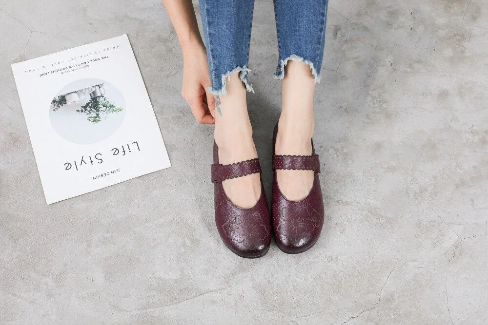 Genuine Leather Soft Bottom Women Flats Mother Shoes Comfort Oxford Shoes For Women Shoes Women Loafers Moccasins 35-42 - Image 15