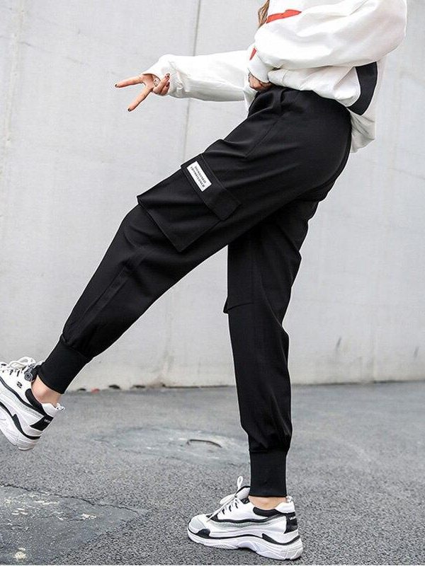 Autumn Hip Hop Cargo Pants Women Streetwear Trousers Women Harajuku BF Pants for Women High Waist Fashion Women's pants - Takalr