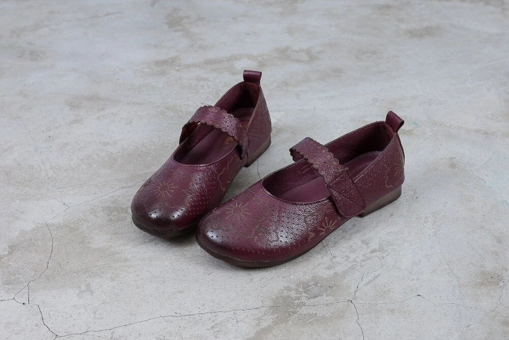 Genuine Leather Soft Bottom Women Flats Mother Shoes Comfort Oxford Shoes For Women Shoes Women Loafers Moccasins 35-42 - Image 32