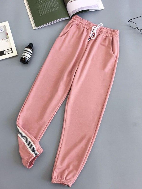 Women Sport Pant Hip Hop Women Fashion Casual Harem Pants Spring Sport Pants BF Harajuku Streetwear Women's Pants - Takalr