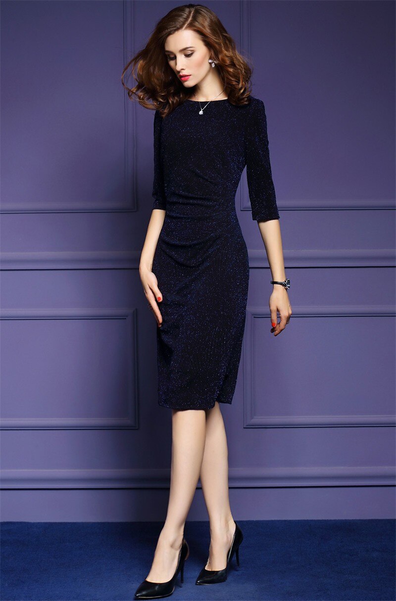 winter Women party dress3