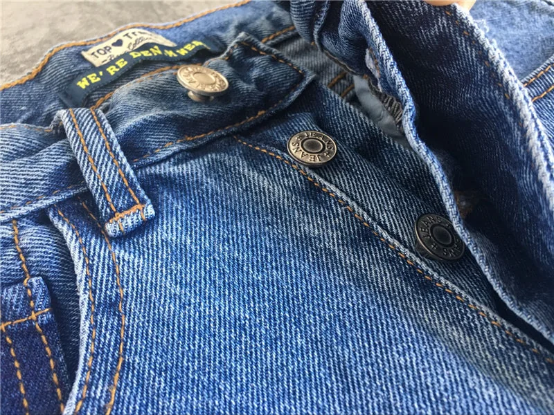 High Waist Jeans Woman Straight Irregular Women Denim Jeans Pants - Image 8