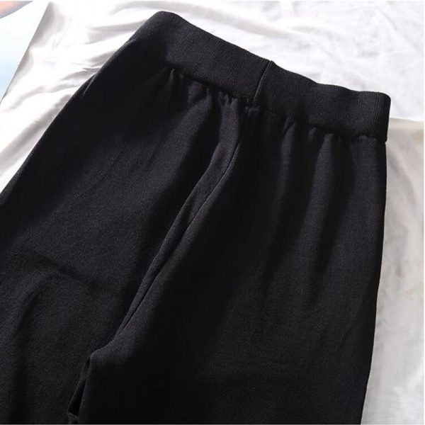 Autumn Diamond Loose Pants Women Black Ankle-Length Harem Pants Spring  New Joggers Women High Waist Pants - Takalr