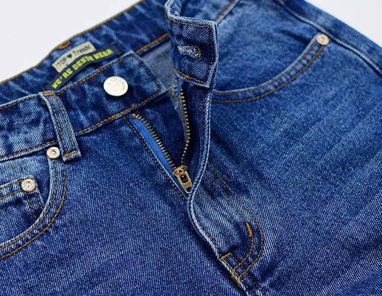 Jeans Woman High Waist Casual Straight Womens Jeans Ladies Denim Pants - Image 8