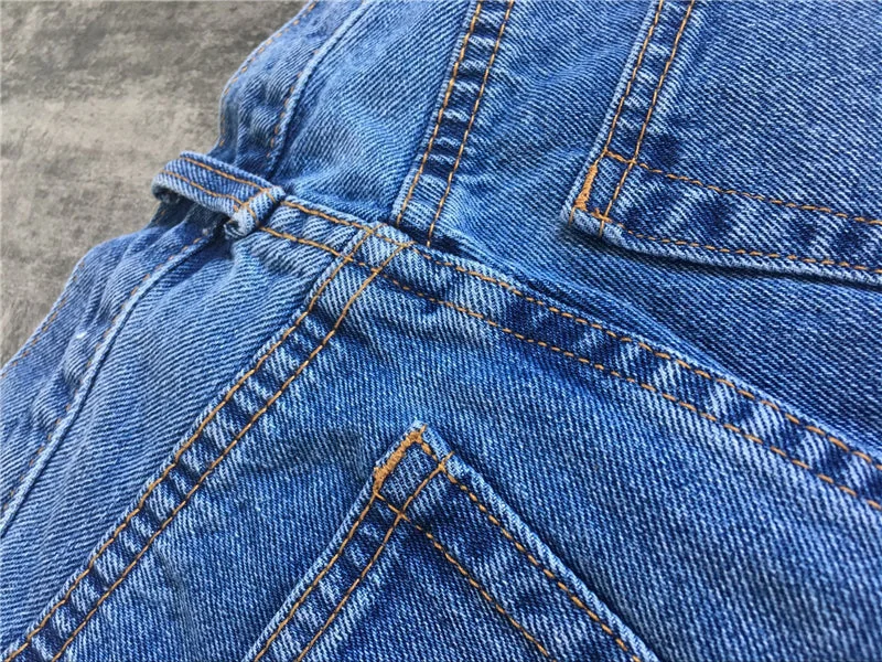 High Waist Jeans Woman Straight Irregular Women Denim Jeans Pants - Image 13