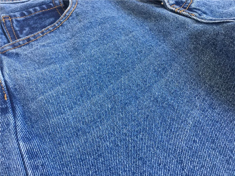 High Waist Jeans Woman Straight Irregular Women Denim Jeans Pants - Image 9