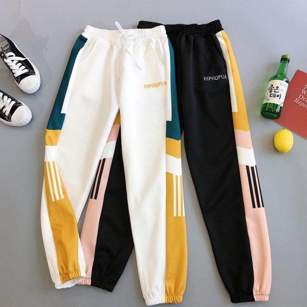 Streetwear Joggers Women Female Spring Summer Sports Harem Pants Harajuku hiphop student Loose Casual Trousers - Takalr