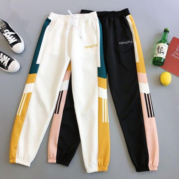 Streetwear Joggers Women Female Spring Summer Sports Harem Pants Harajuku hiphop student Loose Casual Trousers - Takalr