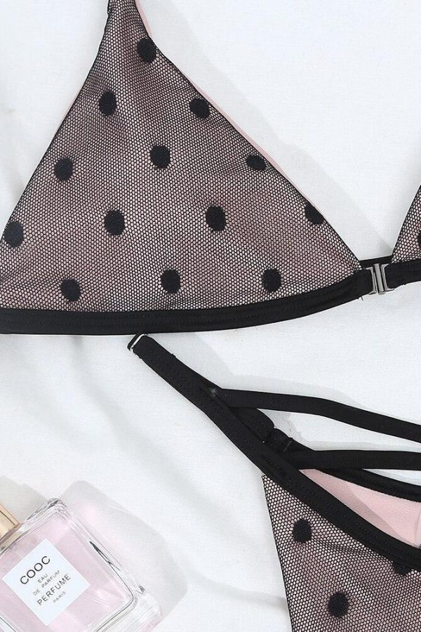 Dot Sexy Bikinis 2021 New Arrival Bikini Push Up Swimsuit Padded Bra Straps Cross High Waist Swimwear Women Biquini - Takalr