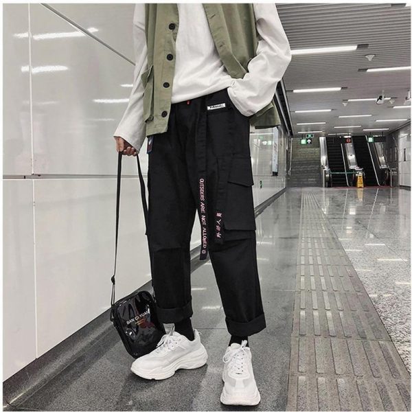 Spring Women Trousers Loosen Long Pants High Waist Pants For Women Harajuku Big Size Unisex Hip Hop Punk Pants Streetwear - Takalr