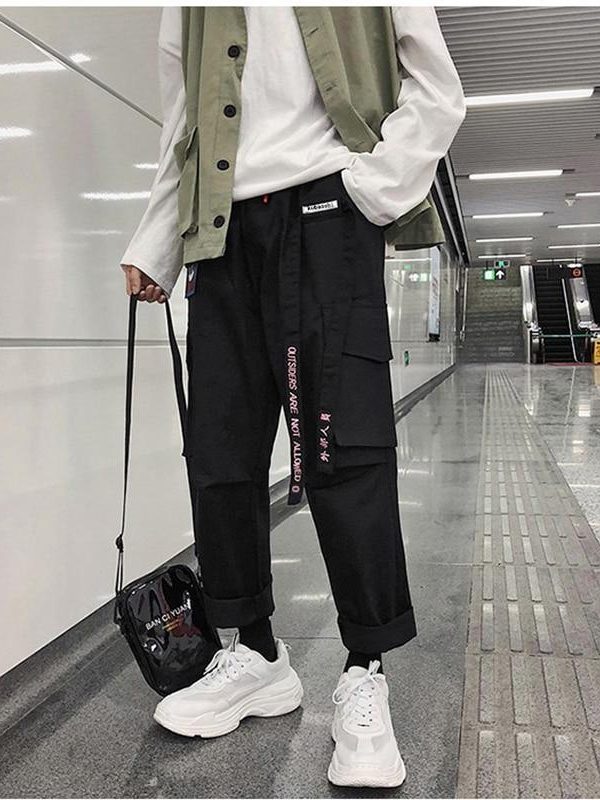 Spring Women Trousers Loosen Long Pants High Waist Pants For Women Harajuku Big Size Unisex Hip Hop Punk Pants Streetwear - Takalr