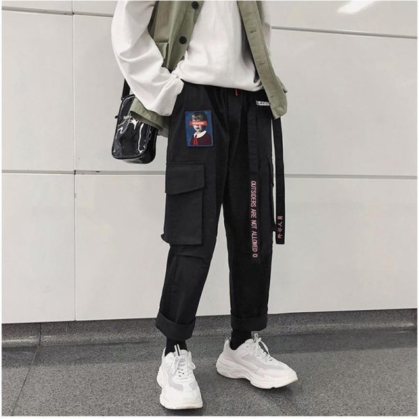 Spring Women Trousers Loosen Long Pants High Waist Pants For Women Harajuku Big Size Unisex Hip Hop Punk Pants Streetwear - Takalr