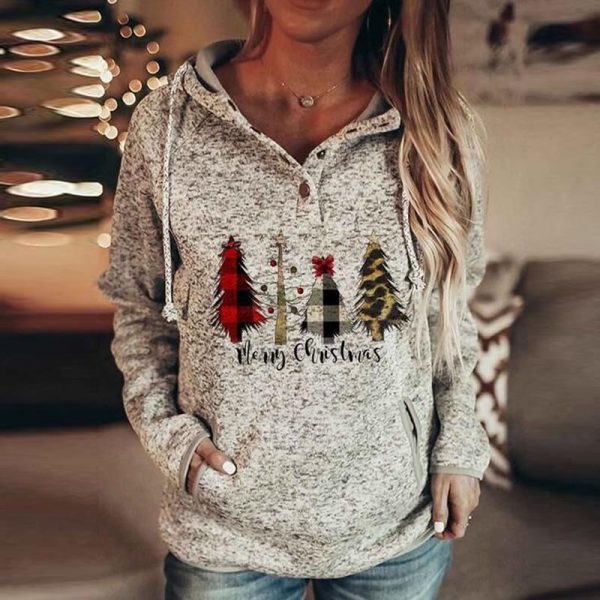 2020 Harajuku Style Women Hooded Sweatshirt Autumn Winter Casual Long Sleeve Hoodies Female Vintage Drawstring Tops Streetwear - Takalr