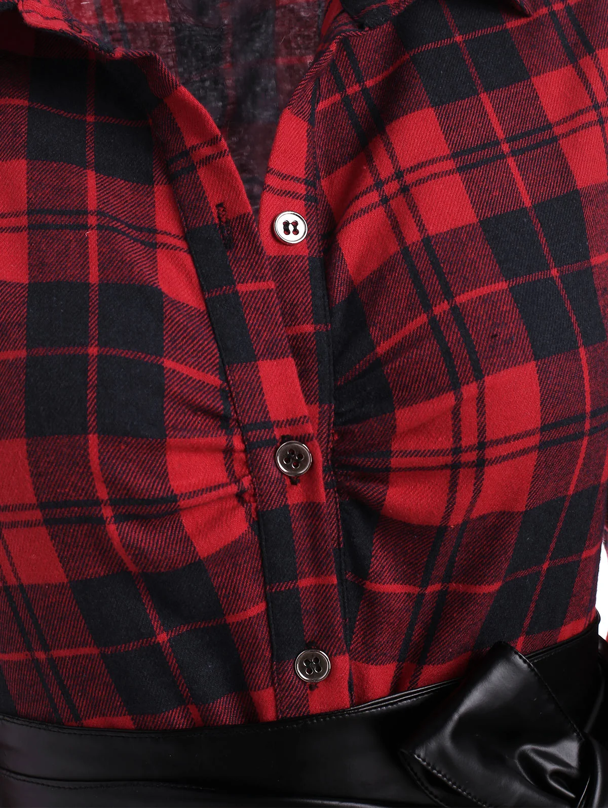 Handkerchief Dress Fashion Plaid Print Button Up Long Sleeve Shirt Dress Fall Clothes for Women Casual Short Dresses - Image 28