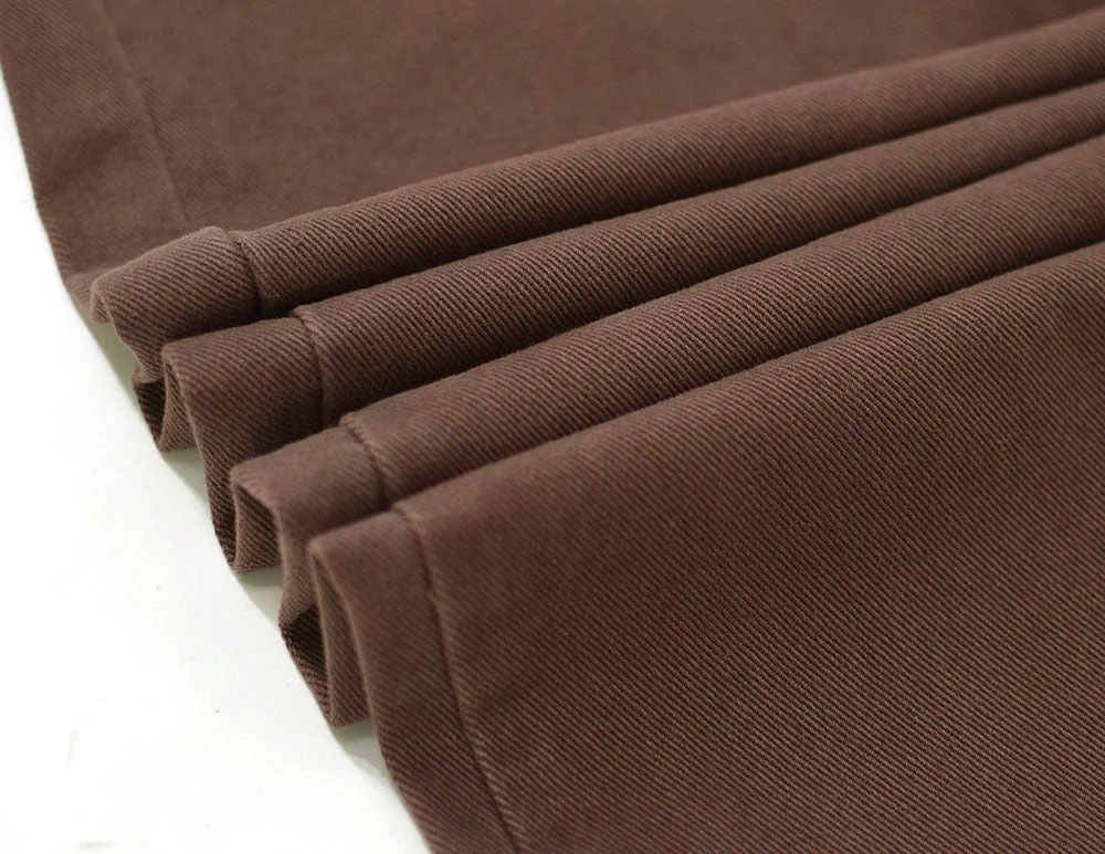 High Waist Straight Loose Jeans Chocolate Color Denim Trousers Retro Jeans - Image 16