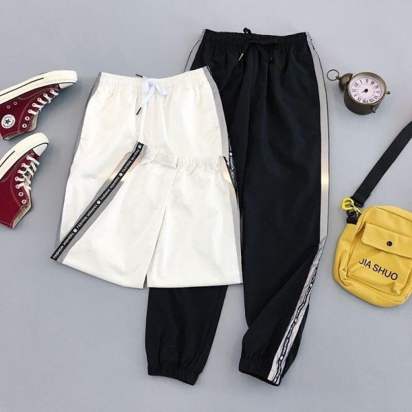 Autumn Hip Hop Trousers Sweatpants Women Streetwear Cargo Pants Women Harajuku BF Loose Casual Pants - Takalr