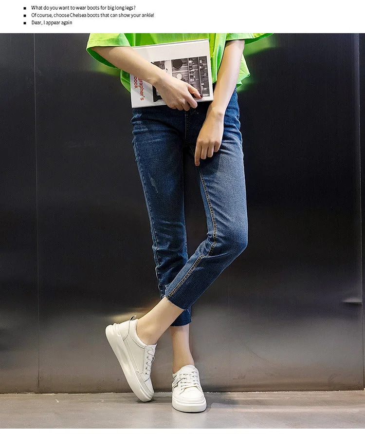 Shoes Women New Tennis Shoes Fashion Genuine Leather Platform Mesh Winter Warm Sneakers For Women White Sneakers Sport Shoe - Image 9