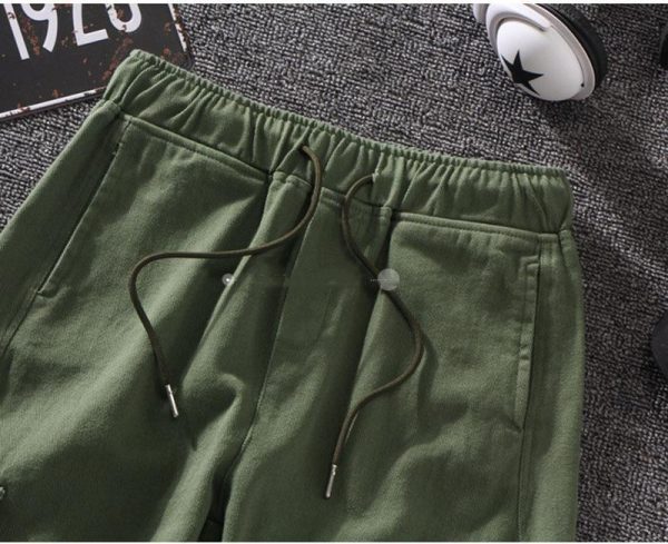 Autumn Loose Ankle-Length Pants Harajuku Streetwear Sweatpants High Waist Pants Female Cargo Pants Women - Takalr