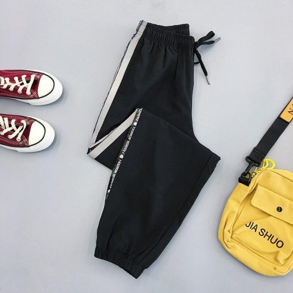 Autumn Hip Hop Trousers Sweatpants Women Streetwear Cargo Pants Women Harajuku BF Loose Casual Pants - Takalr