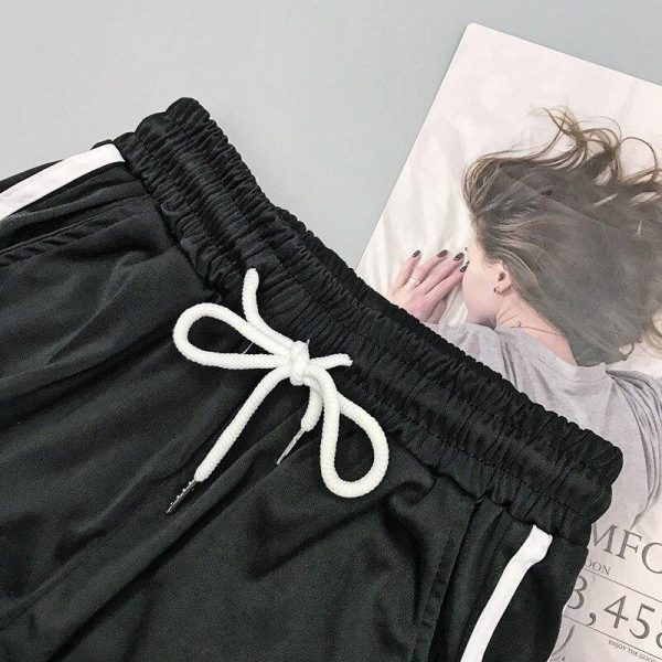 Harajuku Joggers Wide Leg SweatPants Women Trousers Plus Size High Waist Pants Streetwear Korean Casual Pant Femme Fall - Takalr