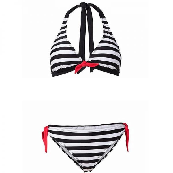 2021 New Swimwear Set Striped Swimsuit Fashion Beachwear Bathing Suit Stripe Female swimwear Bathing suit Bikinis - Takalr