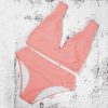 Sexy Pink Bikinis Push Up Bikini 2021 New Arrival Padded High Waist Swimsuit Female Brazilian Biquini Swimwear Women - Takalr