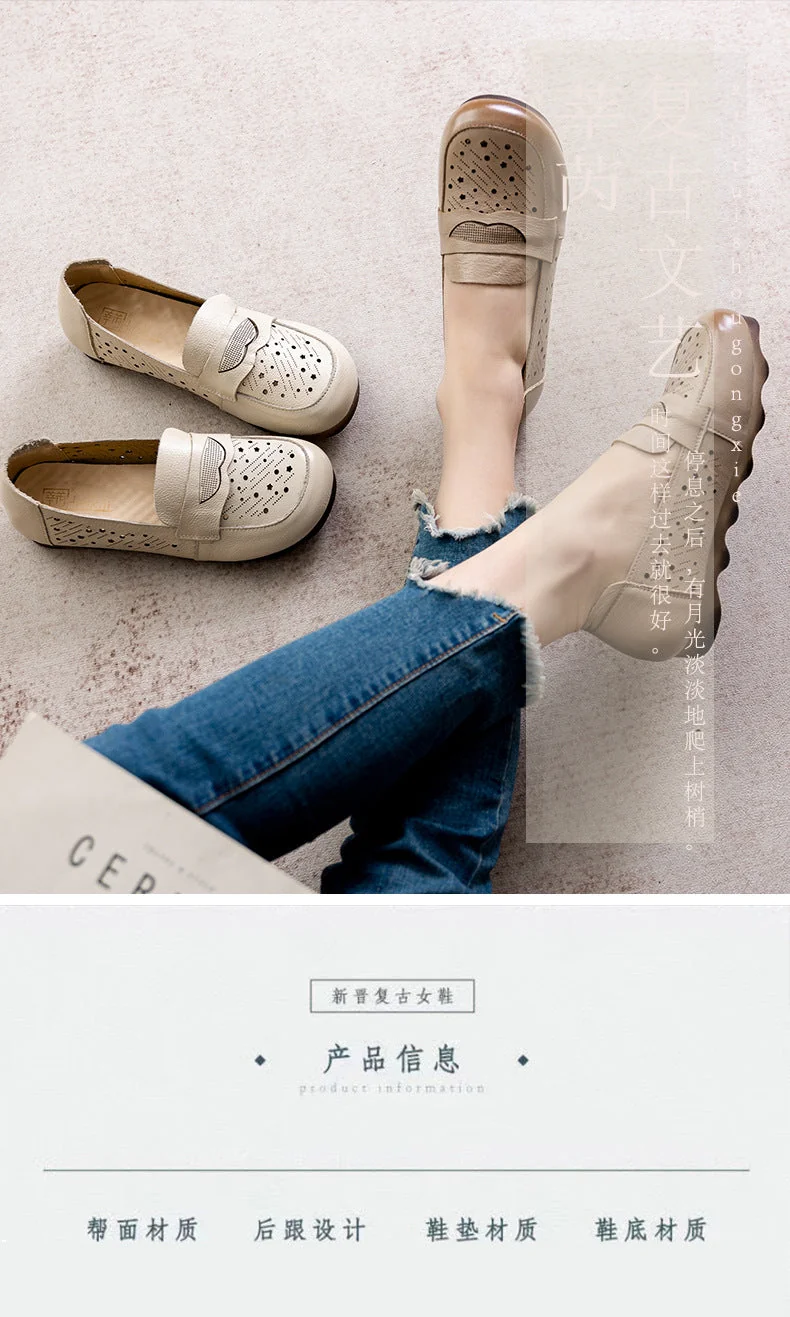 Flat Spring Summer Sandals Comfortable Non-slip Single Shoes Soft Soled Women's Shoes - Image 6