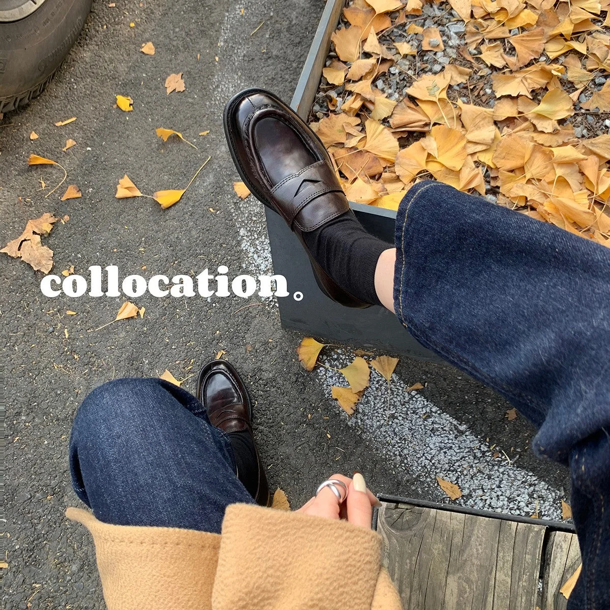 Women's New Vintage Leather British Style Handmade Loafers - Image 3