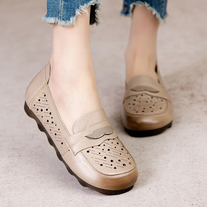 Flat Spring Summer Sandals Comfortable Non-slip Single Shoes Soft Soled Women's Shoes - Image 4